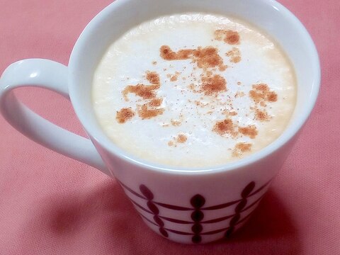 母の日に♪シナモン入りふわふわラテ